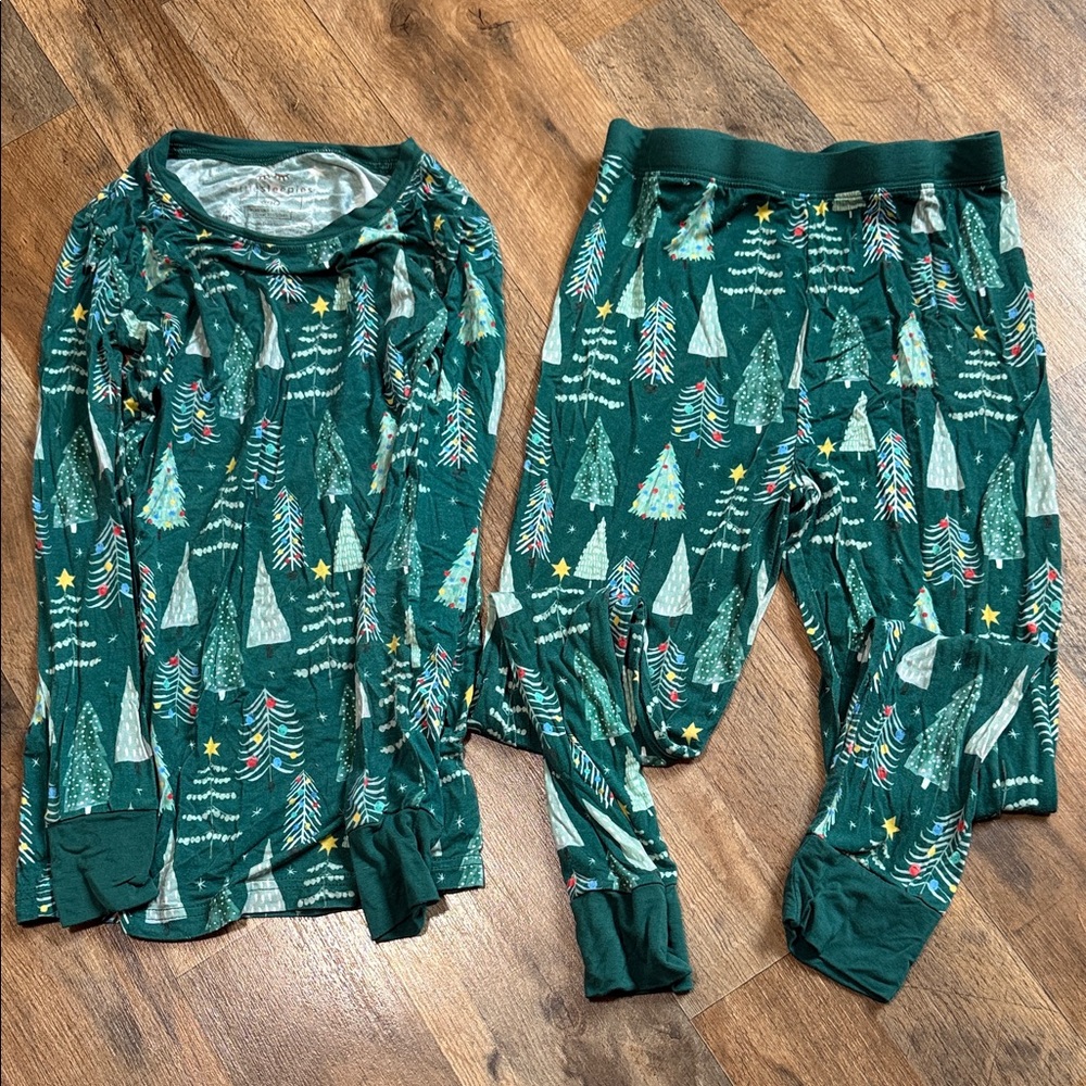 Little Sleepies Evergreen Tree Pajama Set